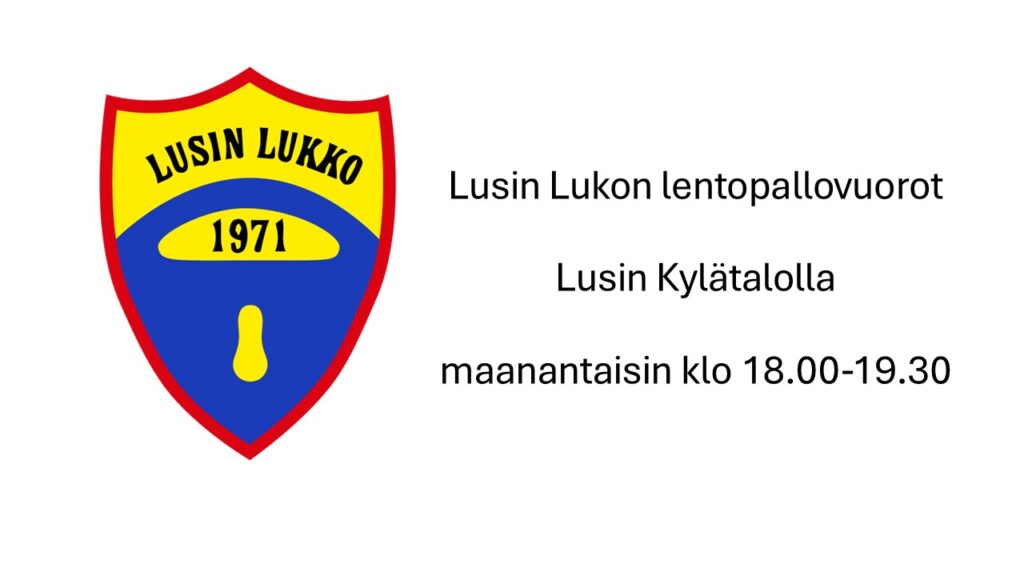 lentopallo maanantaisin
