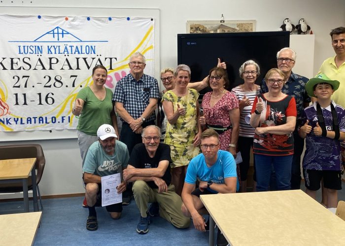 Kesäpäivien 2024 talkoolaisporukkaa